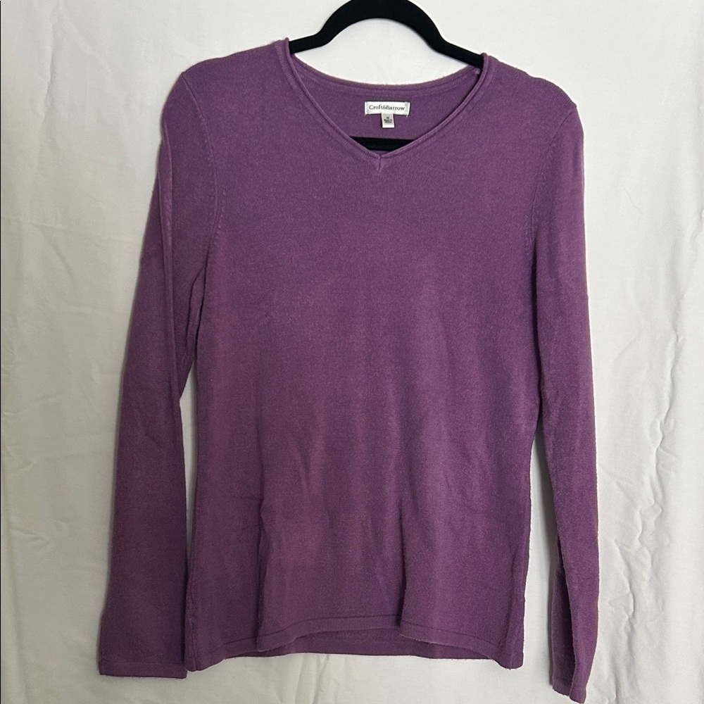 Croft & Barrow Lavender Knit Top